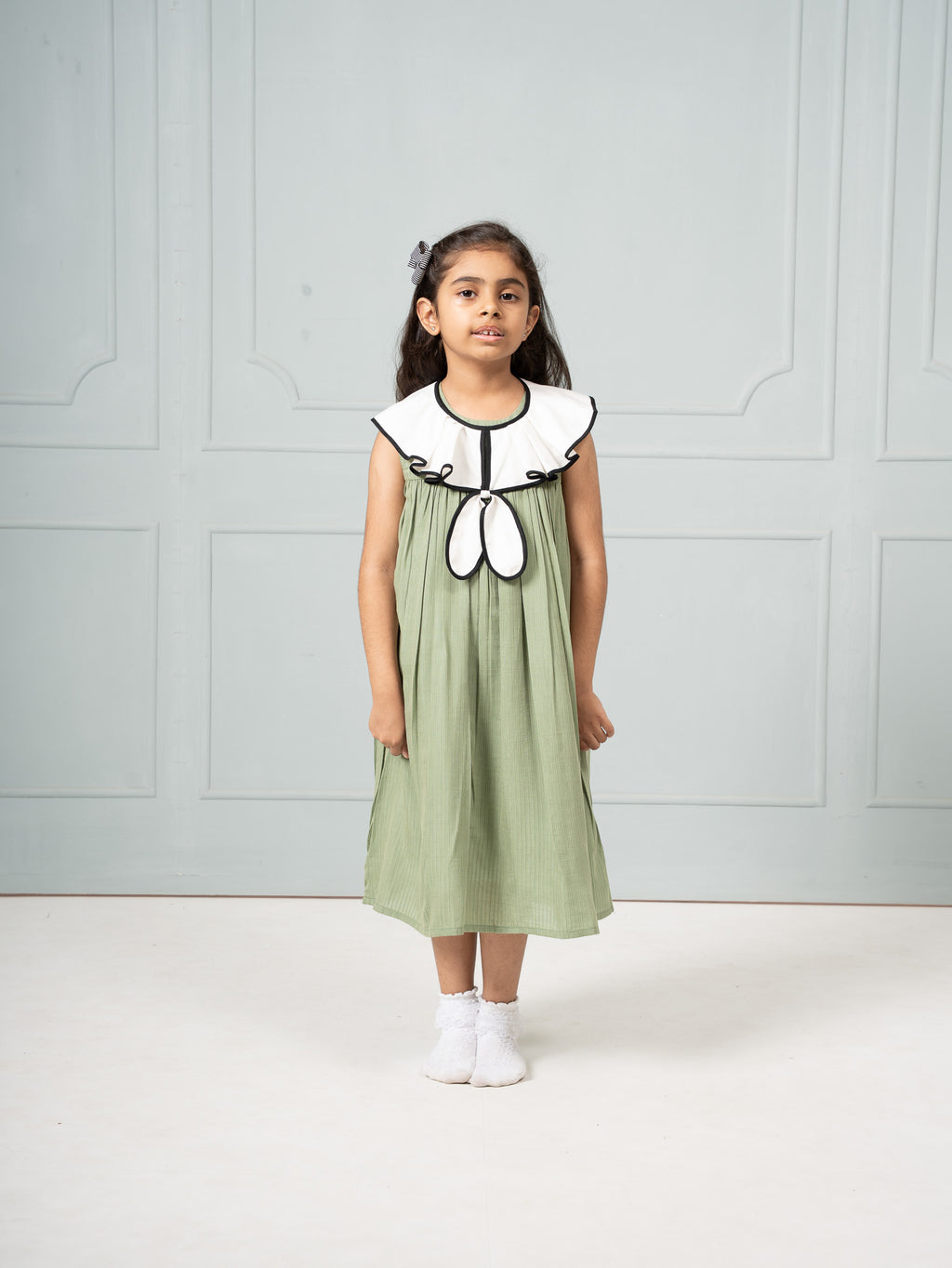 Tracing Olive Dress