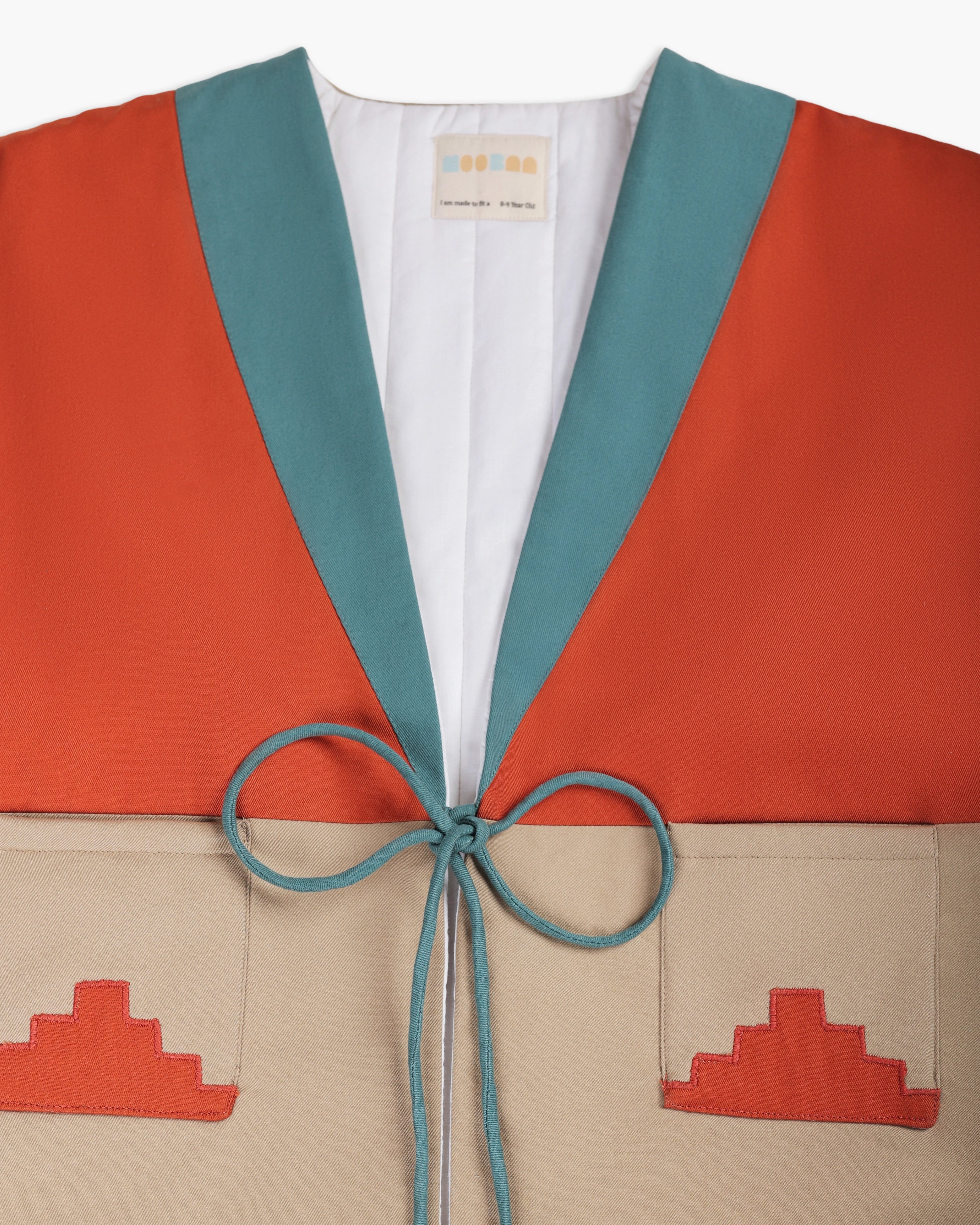 The Stepwell Quilted Kimono Jacket